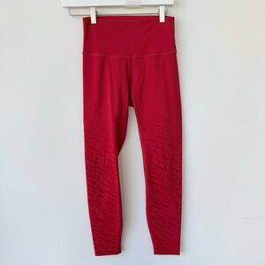 Lululemon Lunar New Year Wunder Under High-Rise Tight 25" Dark Red style W5EDKS